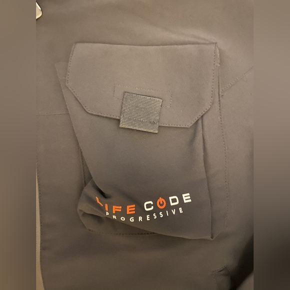 Life Code Progressive Men’s Black Utility Pockets Full-Zip Jacket Size XL - Picture 10 of 11